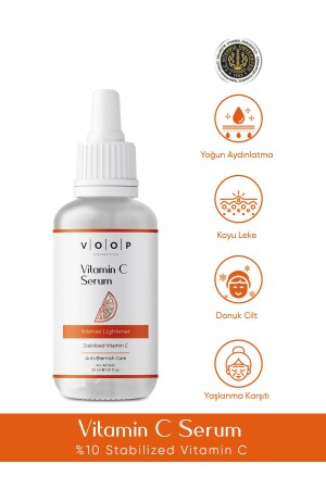 Yoğun Aydınlatıcı Ve Leke Karşıtı Vitamin C Serumu - 30 ml | %10 Vitamin C Içeriği Ile Etkili Bakım 200 - 1