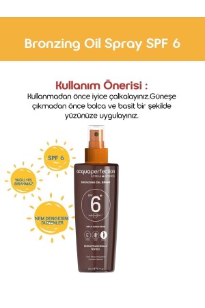 Yoğun Bronzlaştırıcı Yağ 200ml Spf 6 Korumalı Kakao Karoten Yağ Nemlendirici Etkili - 7