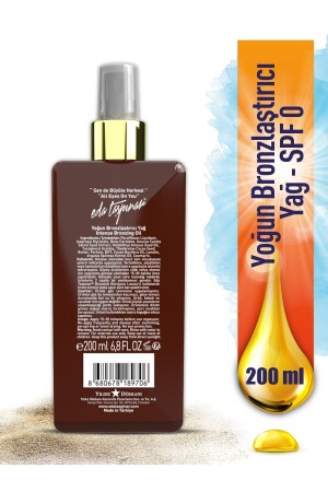 Yoğun Bronzlaştırıcı Yağ 200ml Sprey Kapak - 4