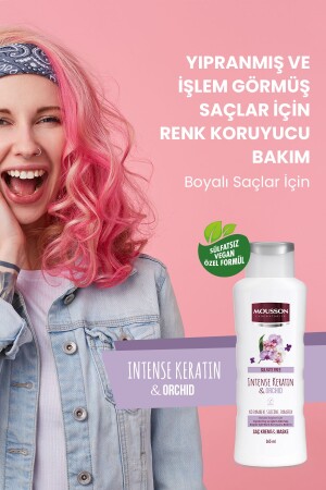 Yoğun Keratin&orkide Içeren Renk Koruyucu Ve Yıpranmayı Onaran Saç Bakım Krem Ve Maskesi 365 ml - 7