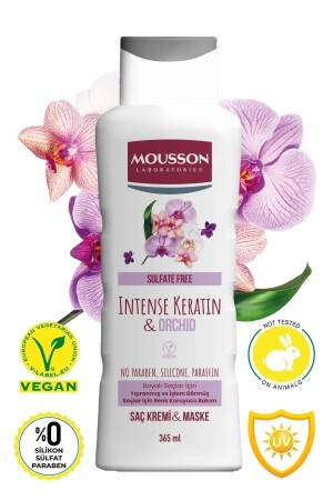 Yoğun Keratin&orkide Içeren Renk Koruyucu Ve Yıpranmayı Onaran Saç Bakım Krem Ve Maskesi 365 ml - 8