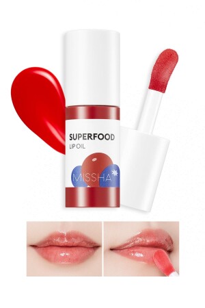 Yoğun Nemlendirici Dut Özlü Dudak Bakım Yağı 5.2g Super Food Lip Oil Berry 10075 - 2