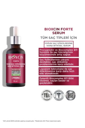 Yoğun Saç Dökülmelerine Karşı Forte Serum Tek Şişe Tanışma Paketi 50 ml - 5