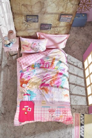 Young Room Einzelbettbezug-Set Escape Pink 8680108044810 - 3