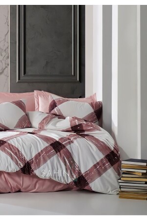 Young Room Plaid Large Square Sheet Elastic Single Duvet Cover Set TYC00686331536 - 5