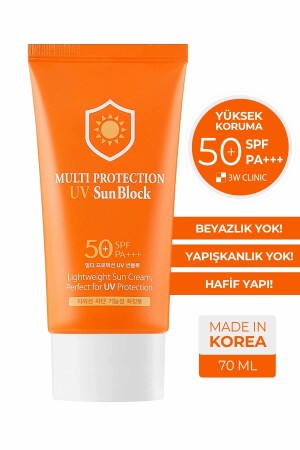 Yüksek Koruma Sağlayan Ince Yapıda Spf50- Pa -- Multi Sun Protection Uv Sun Block 8809317119960 - 3