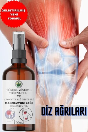 Yüksek Mineral Ve Aromatik Yağ Destekli Magnezyum Yağı (MAGNESİUM OİL) Ağrı Sprey 100 ml - 5