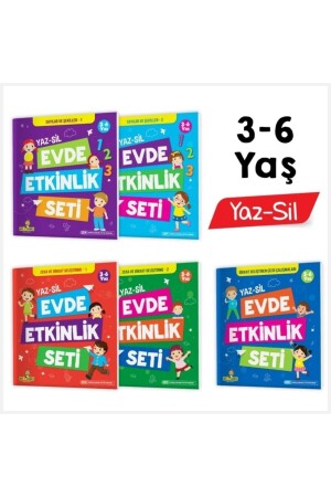 Yükselen Zeka 3-6 Yaş Evde Etkinlik Seti - 2