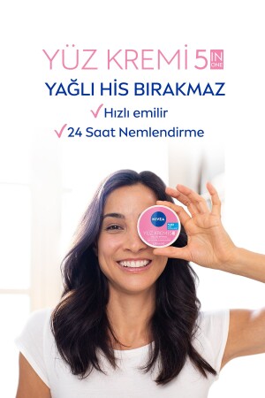 Yüz Kremi 100 Ml- Eşit Cilt Tonu-24 Saat Nemlendirici Yüz Kremi - 6