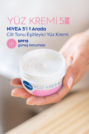 Yüz Kremi 100 Ml- Eşit Cilt Tonu-24 Saat Nemlendirici Yüz Kremi - 8