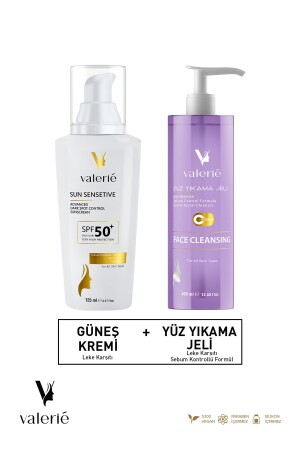 Yüz Ve Vücut Yaz Ve Kış Güneş Kremi 125 ml Canlandırıcı C Vitaminli Yüz Yıkama Jeli 400 ml Güneş Kremi - Yüz Temizleme Jeli - 3