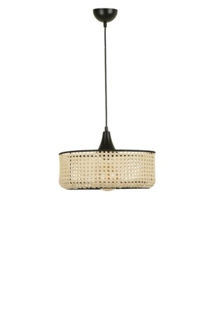 Zack Single Rattan Pendelleuchte Fabs 8573-9 - 2