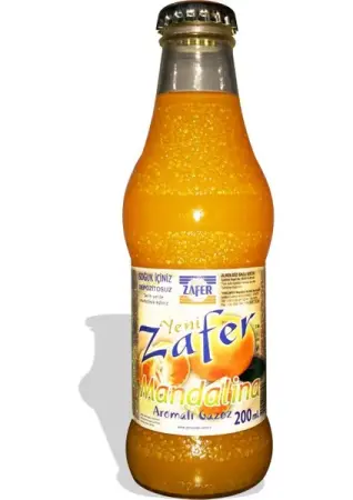 ZAFER GAZOZ MANDALINA 250 ML - 1