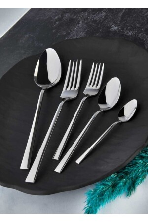 Zagori 60-teiliges Stahlgabel-Löffel-Set für 12 Personen dop6230798igo - 3