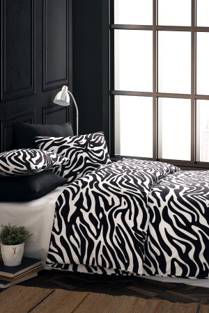 Zebra 100 % Baumwolle Ranforce Einzelbettbezug-Set 160 x 220 CTNTZE16 - 9