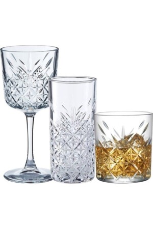 Zeitloses 36-teiliges Mitgift-, Wasserglas-, Kelch- und Erfrischungsgetränkglas-Set tims-36set - 1