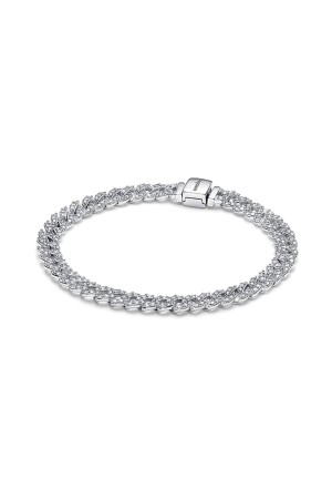 Zeitloses Pavé-Kettenarmband - 3