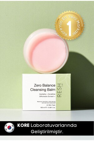 Zero Balance Cleansing Balm 100 ml – veganer Gesichtsreiniger und Make-up-Entferner auf Ölbasis reshlab01 - 4