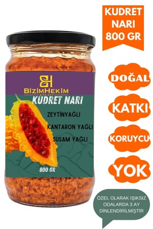 Zeytinyağlı Kudret Narı (Kantaron- Susam Yağı ilaveli) - 800gr - 1