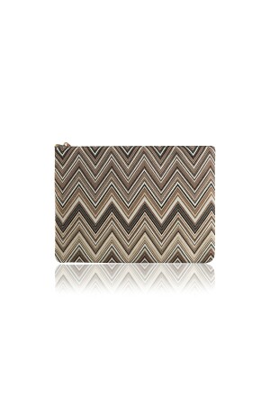 Zigzag Clutch Çanta - 3