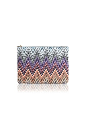 Zigzag Clutch Çanta - 3