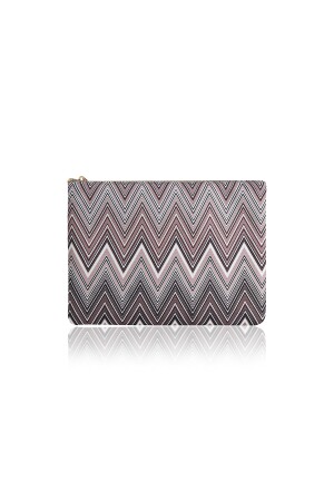 Zigzag Clutch Çanta - 3