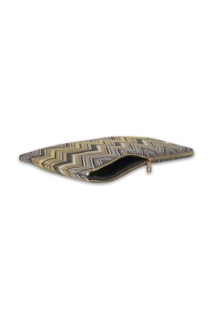 Zigzag Clutch Çanta VVN0000006402 - 5