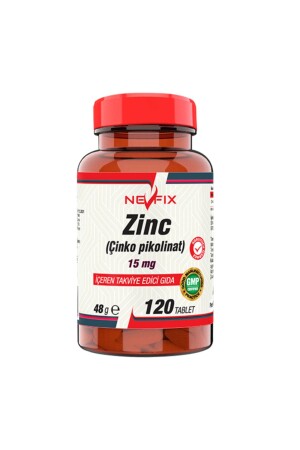 Zinc Çinko Pikolinat 15 Mg 120 Tablet - 1