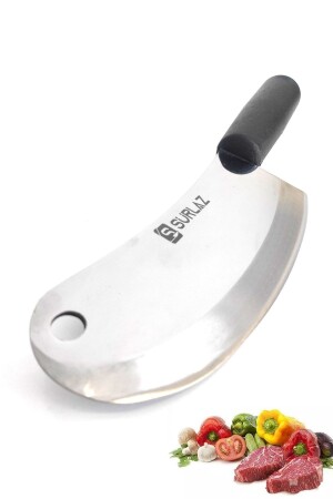 Zwiebelbeil Rüstungsmesser Hackmesser Salatmesser 17 cm GTR-2405 - 2